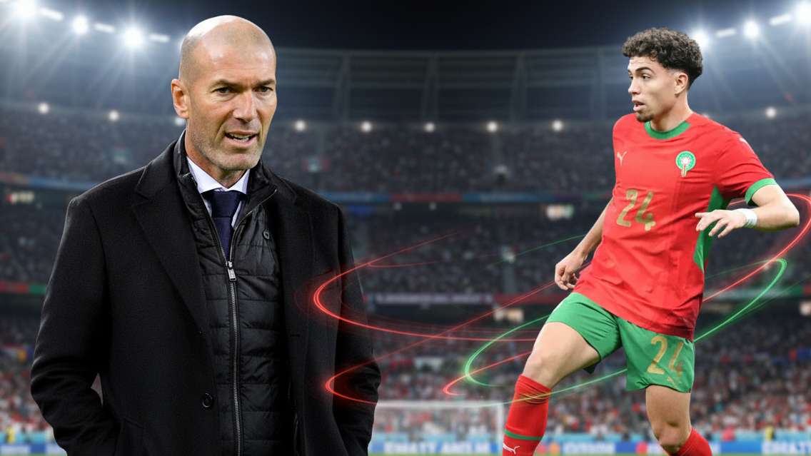 Zinedine Zidane Neil El Aynaoui GOAL ONLY