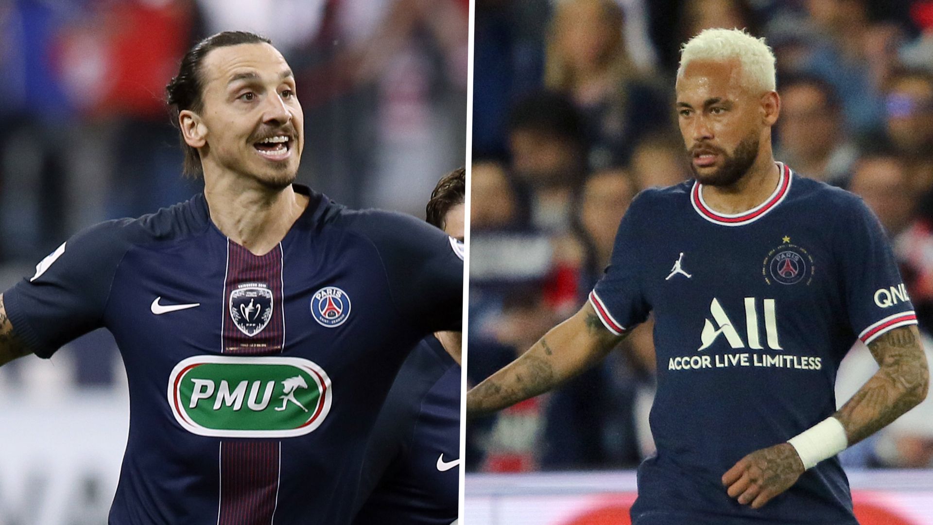 Ibrahimovic Neymar PSG