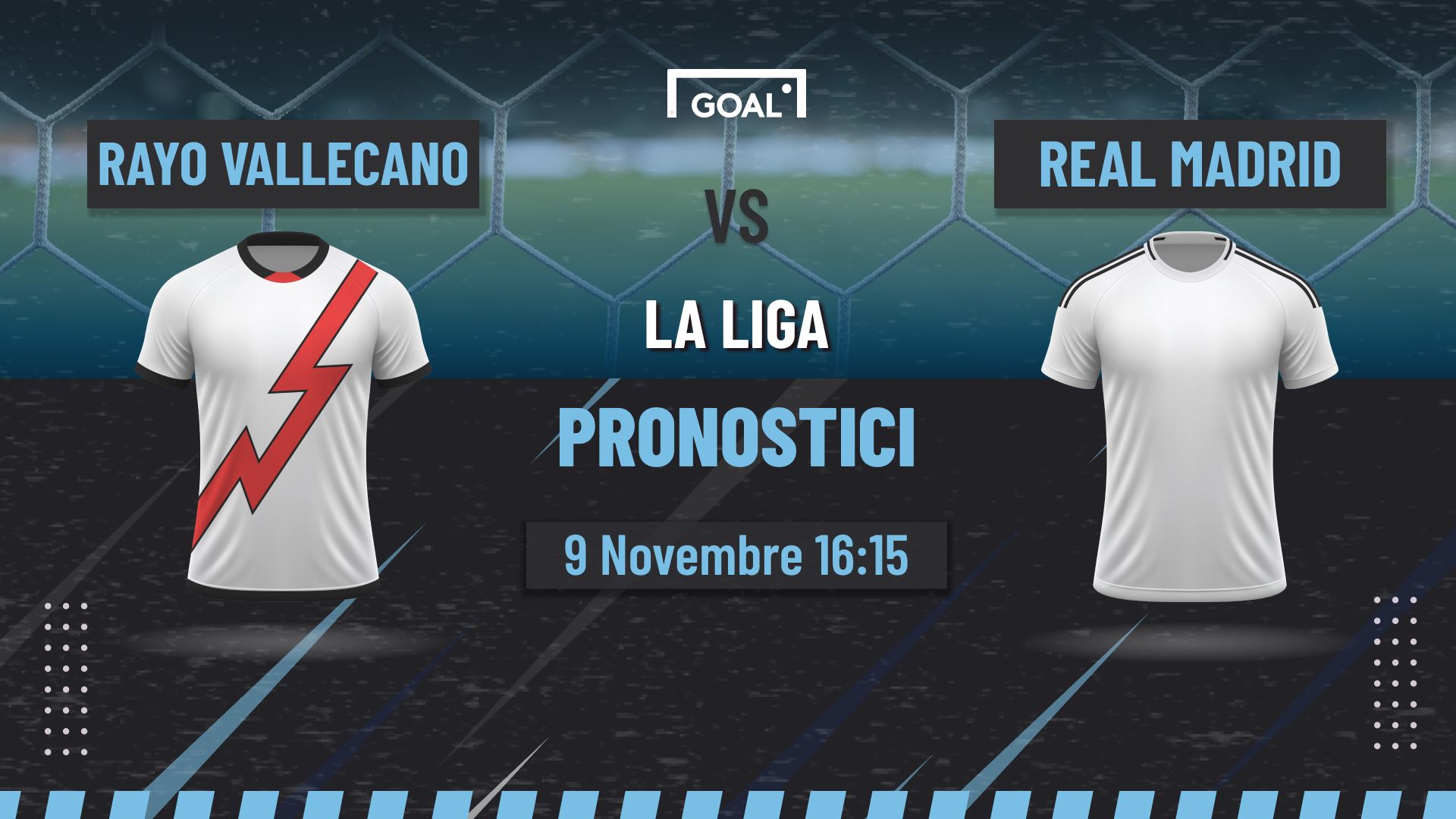 pronostici Rayo Vallecano - Real Madrid