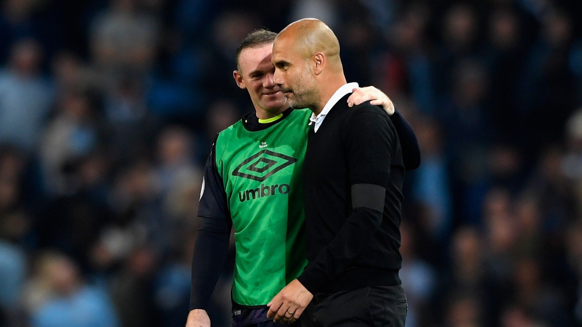Wayne Rooney, Pep Guardiola - 2017