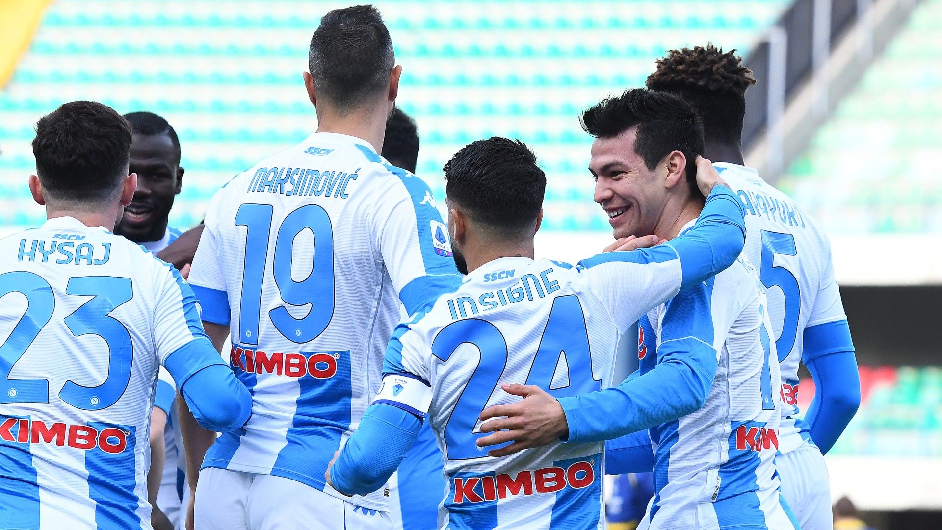 Hirving Lozano Verona Napoli