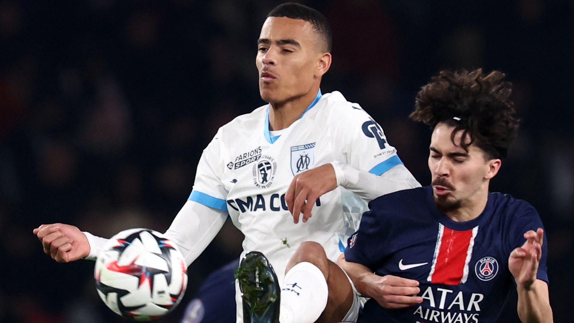 Mason Greenwood Marseille PSG 2024-25