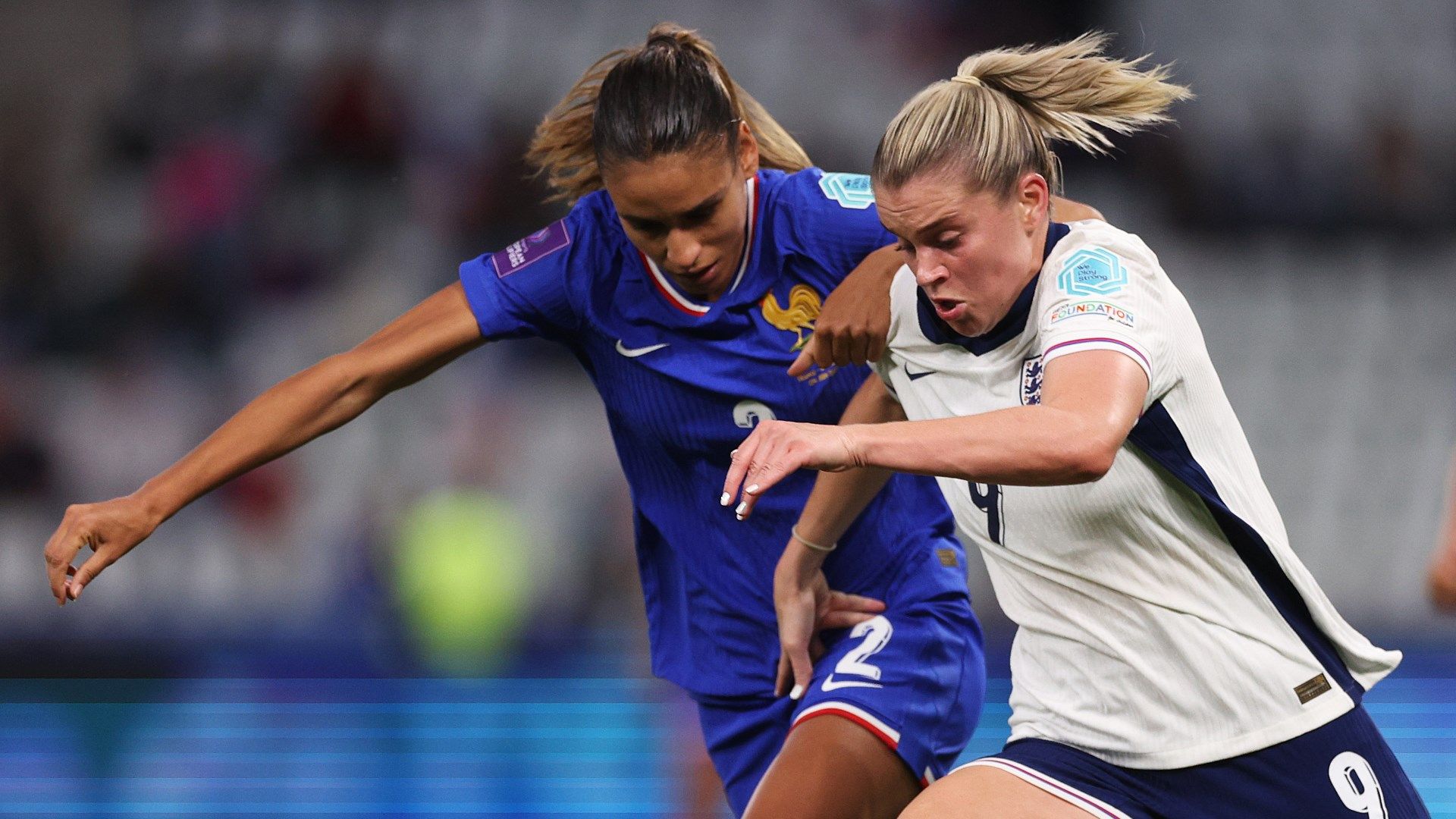 Maelle Lakrar Alessia Russo France England Women 2024