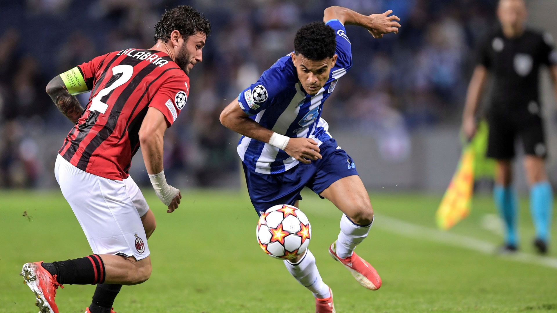Luis Díaz Porto Milan Champions League 2021