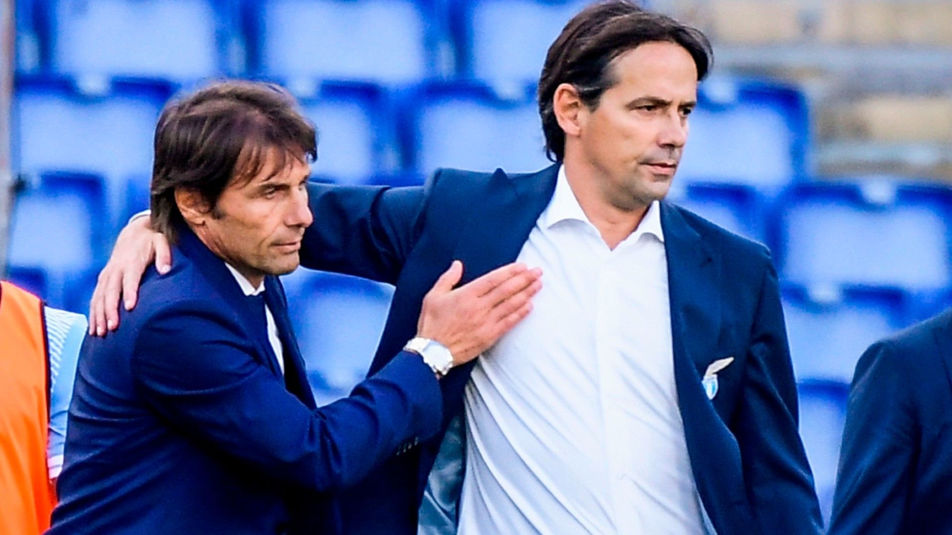 Antonio Conte Simone Inzaghi Inter Lazio 2020