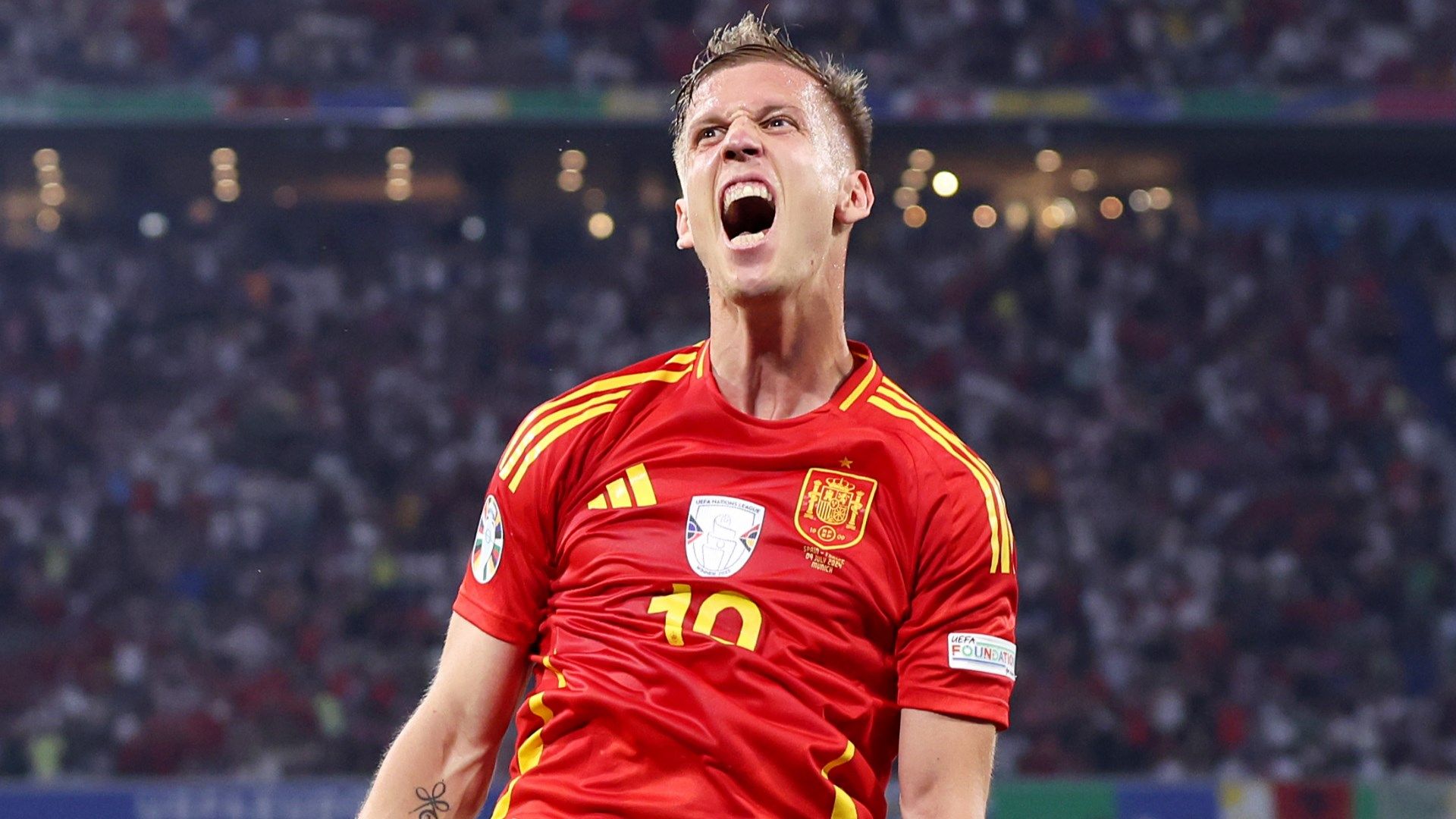 Spain's Dani Olmo