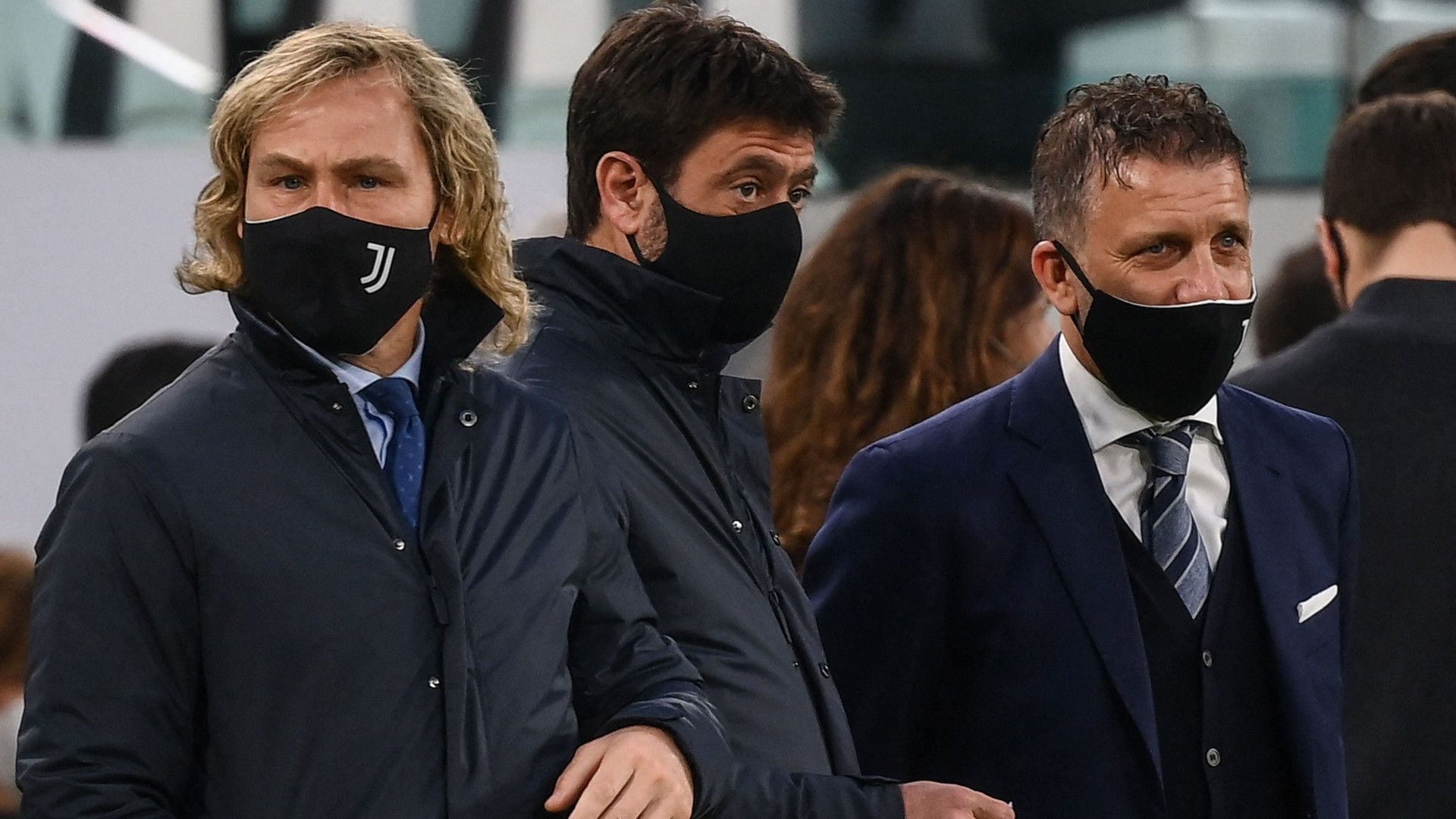 Nedved Agnelli Cherubini Juventus
