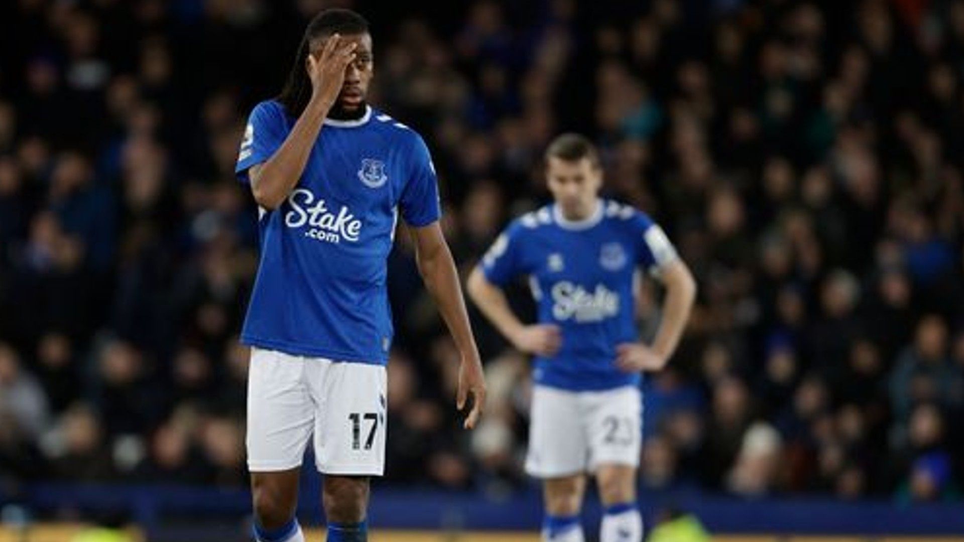 Alex Iwobi of Everton and Nigeria.