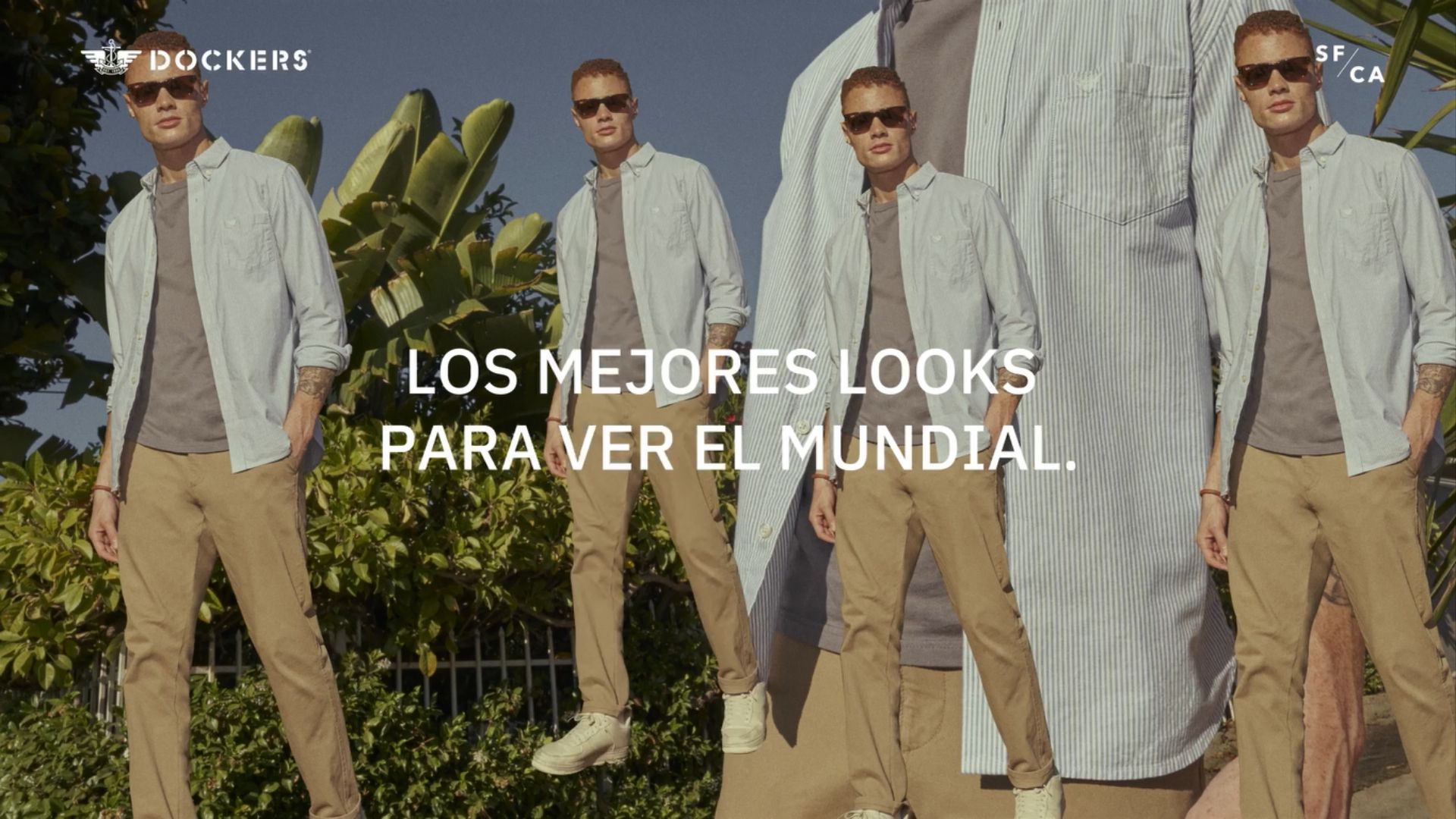Dockers México campaña publicitaria