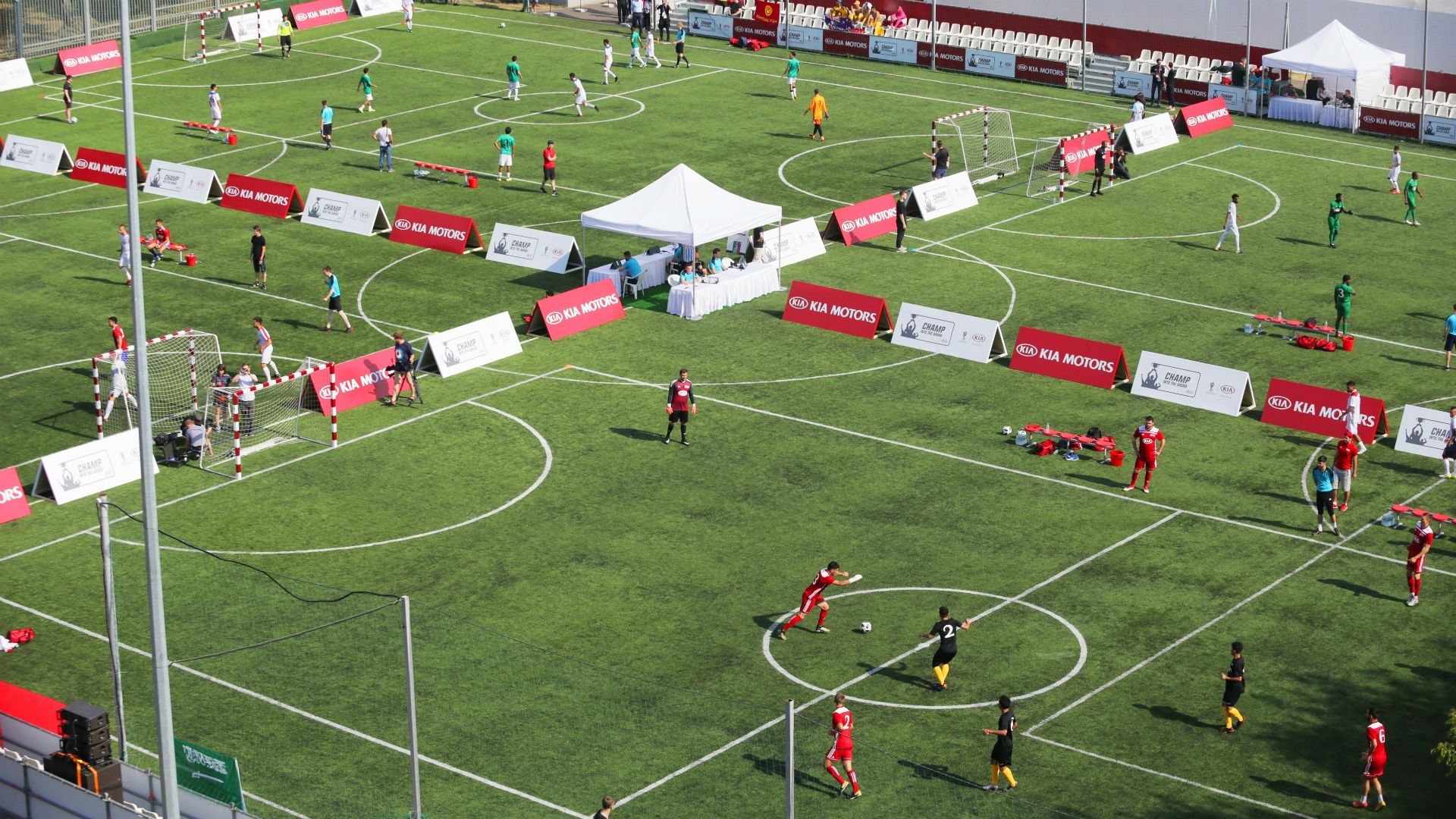 KIA Champ Into the Arena