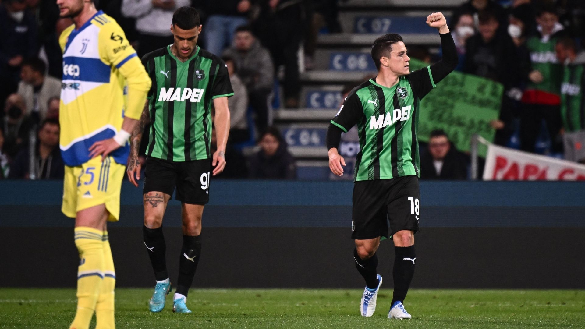 Raspadori Sassuolo Juventus