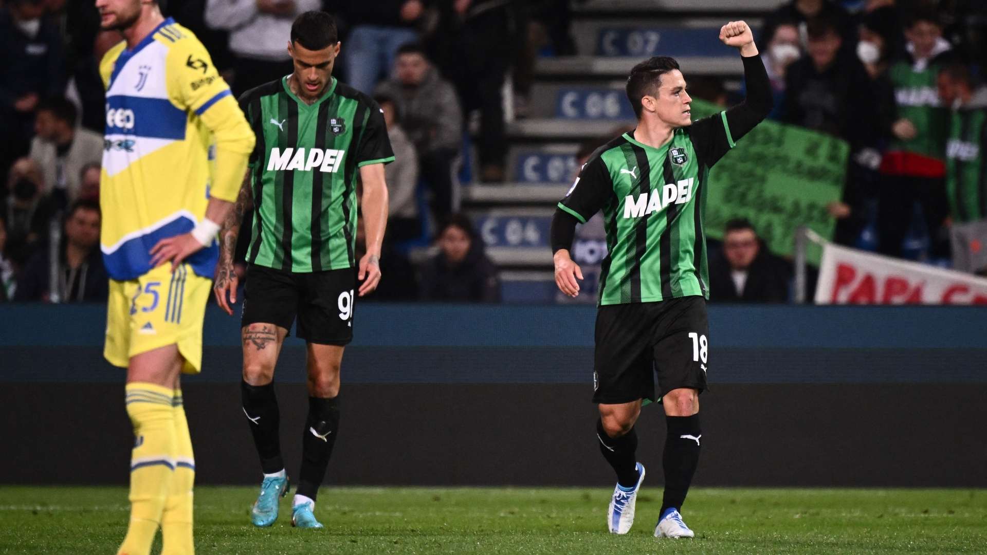 Raspadori Sassuolo Juventus