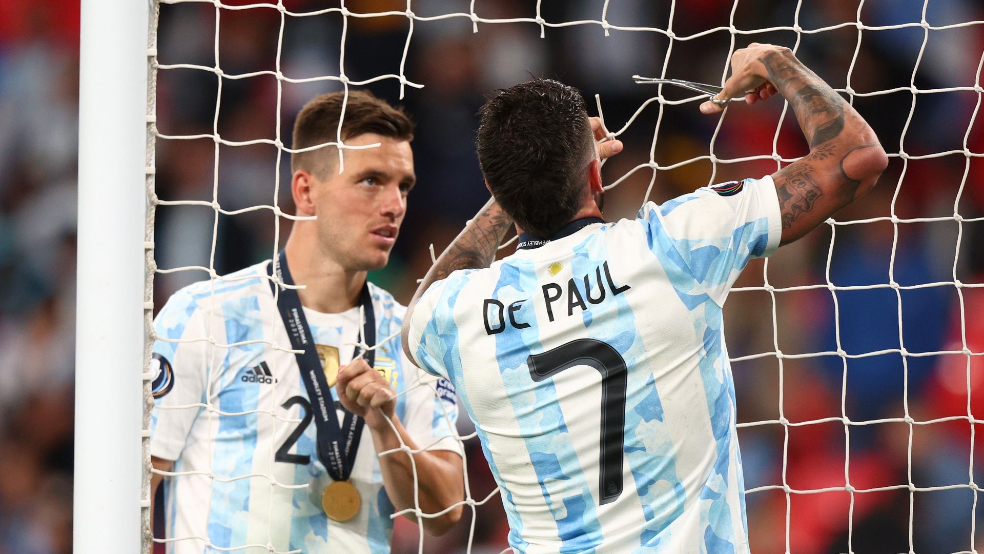 Giovani Lo Celso & Rodrigo De Paul - Argentina Finalissima 2022