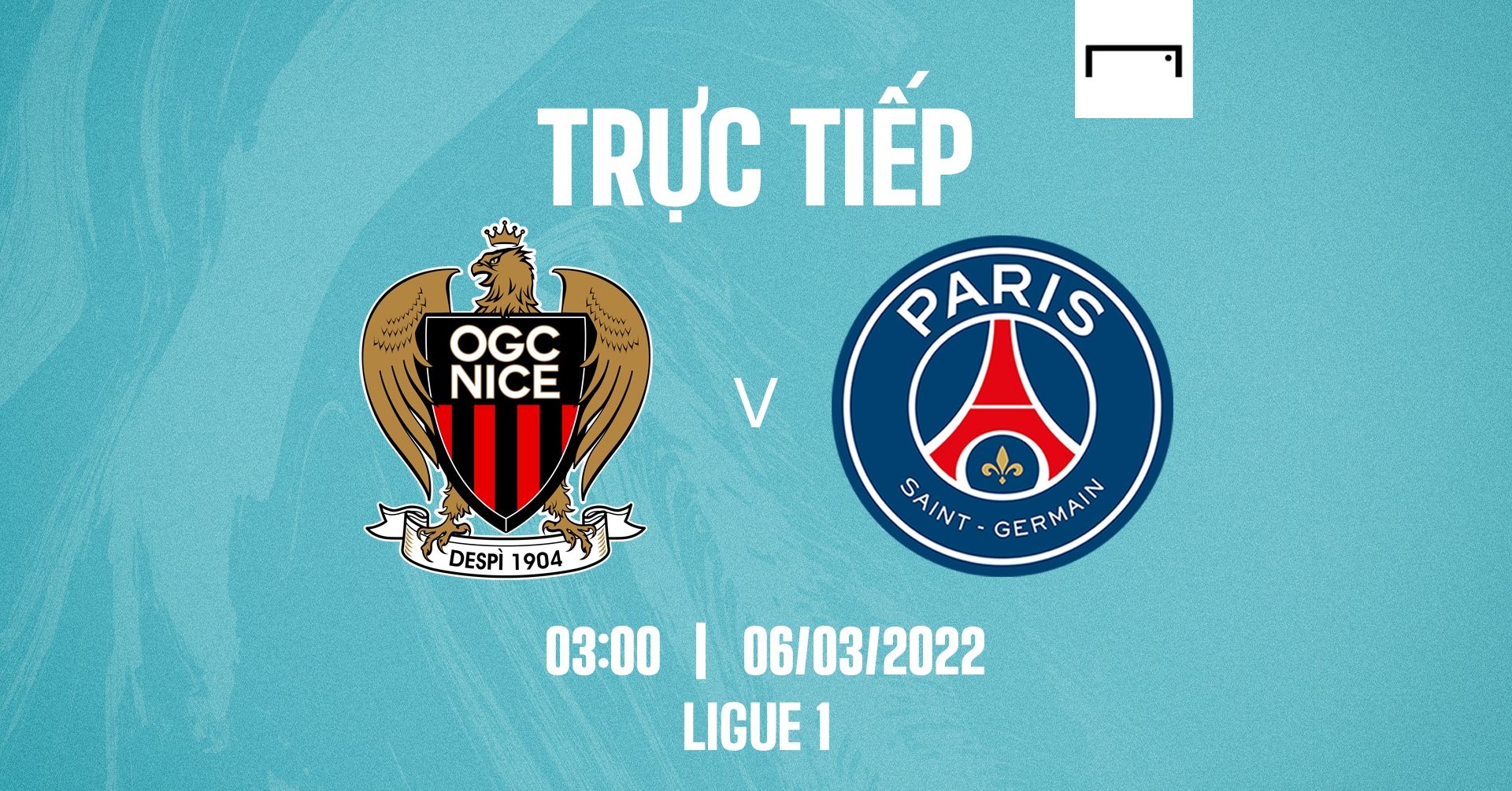 Live Nice vs PSG 2021/22 Ligue 1 GFX