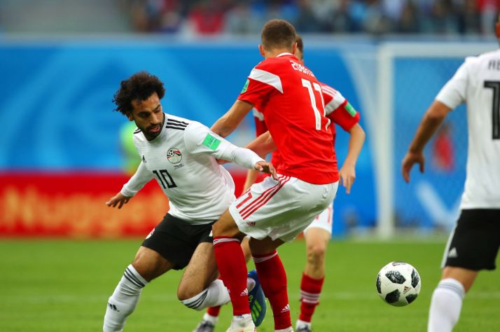 محمد صلاح - روسيا - مصر