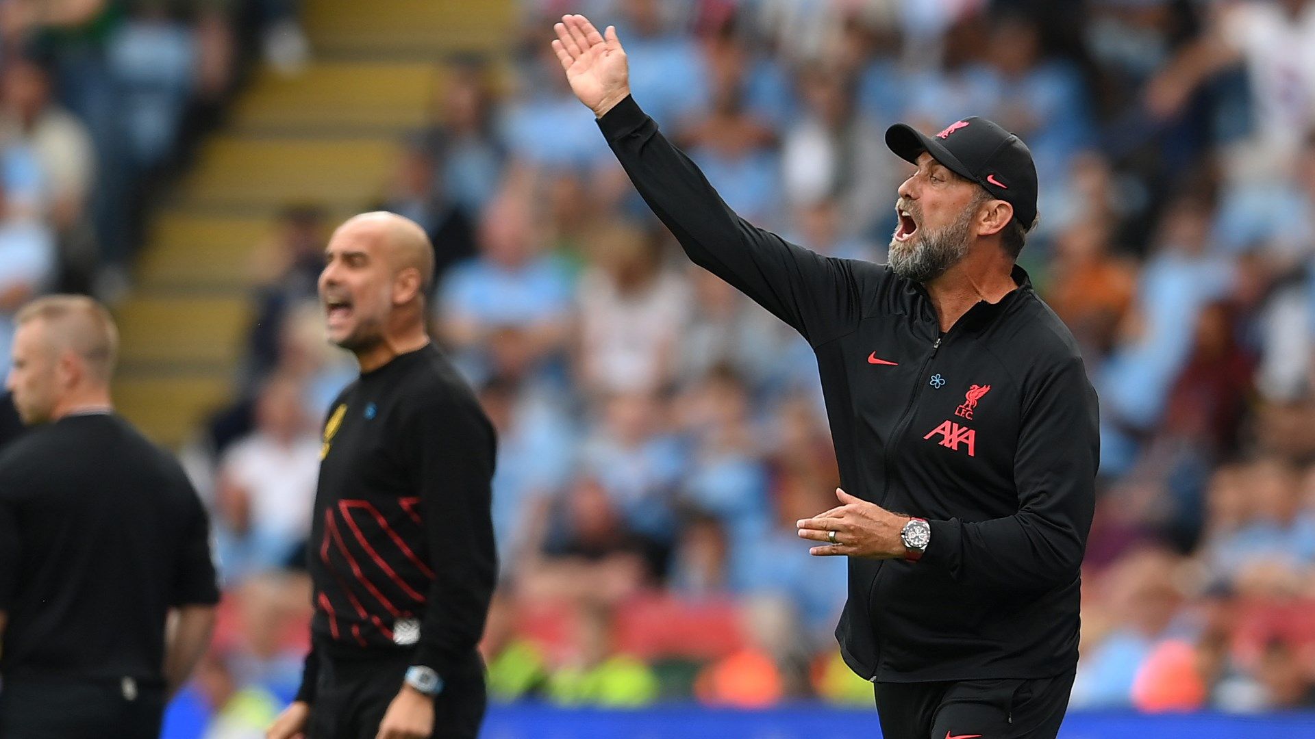 Jurgen Klopp Pep Guardiola Liverpool Manchester City 2022-23