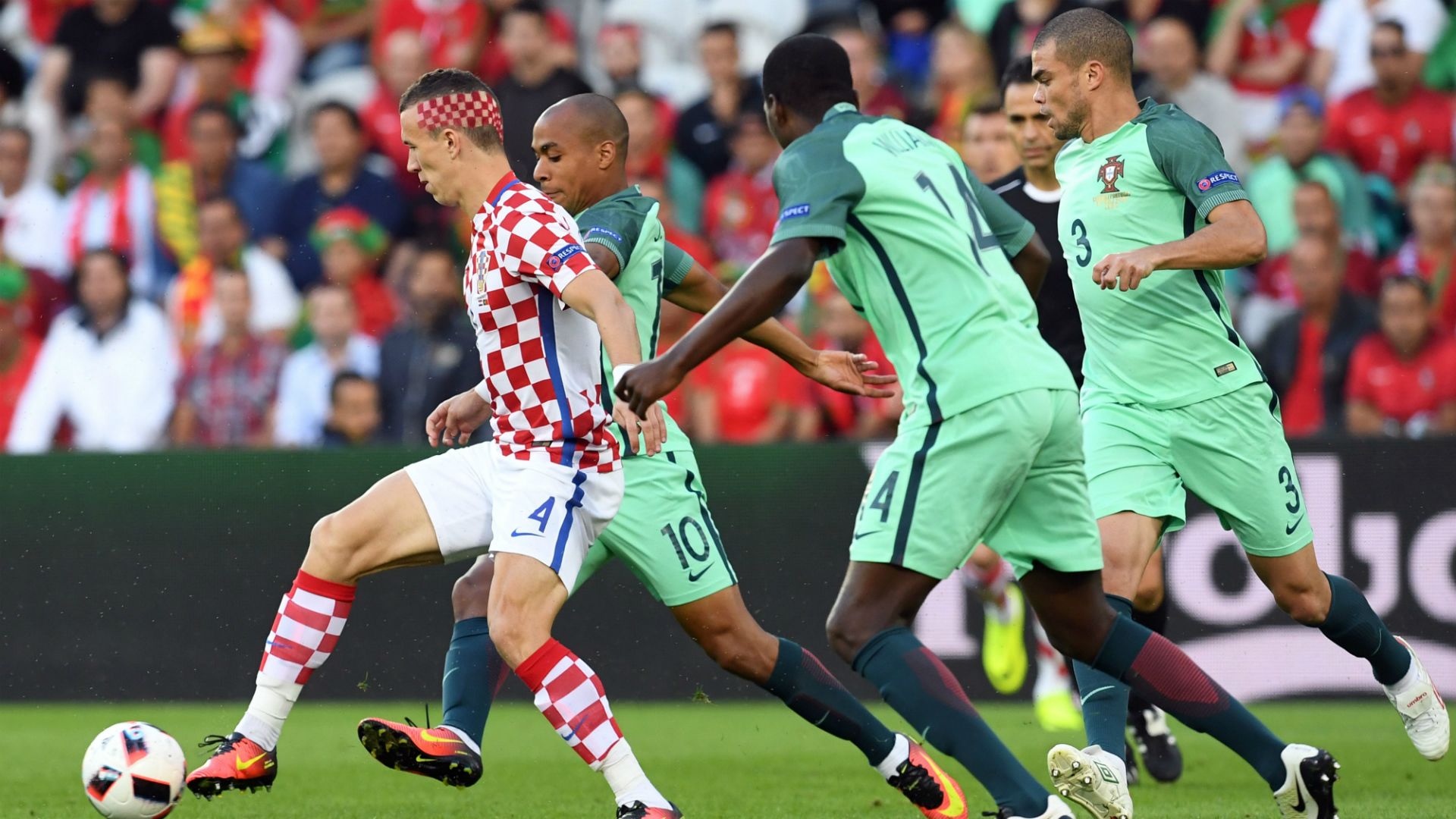 Ivan Perisic Croatia Portugal Euro 2016