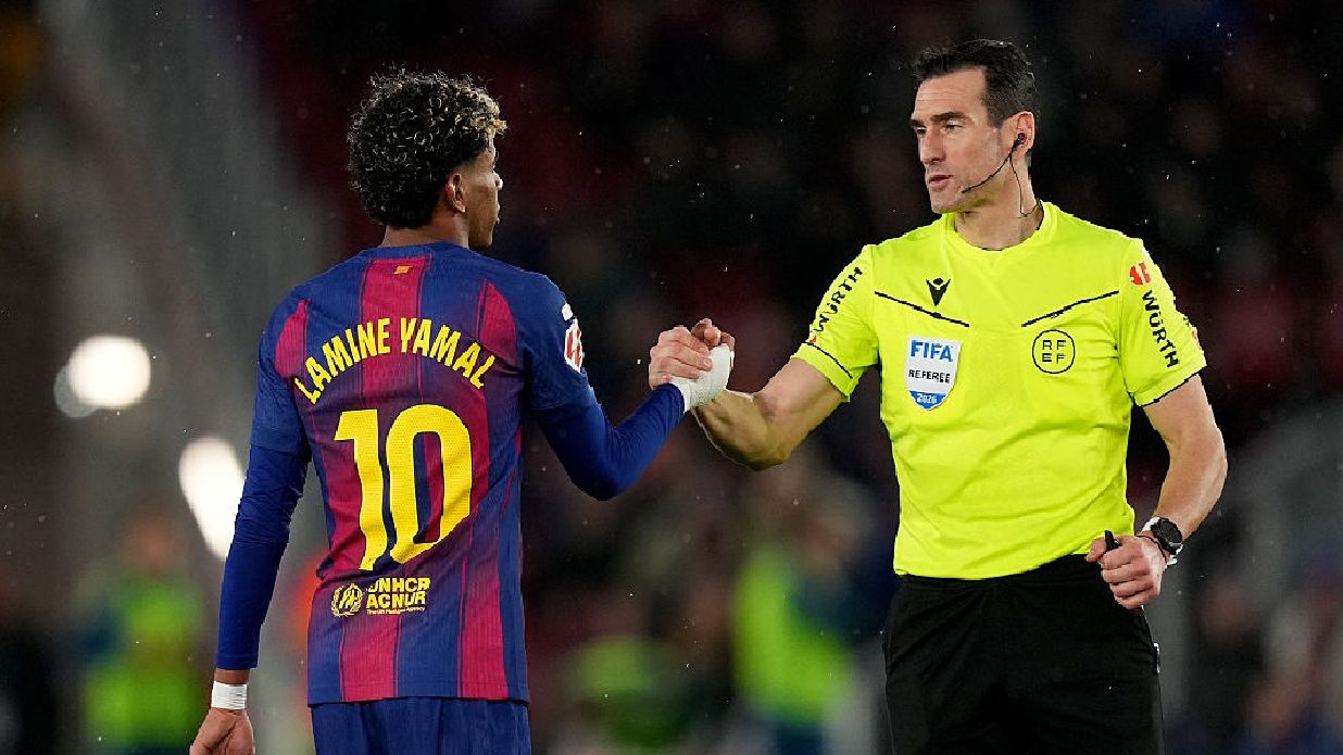 Jose Luis Munuera Montero Lamine Yamal