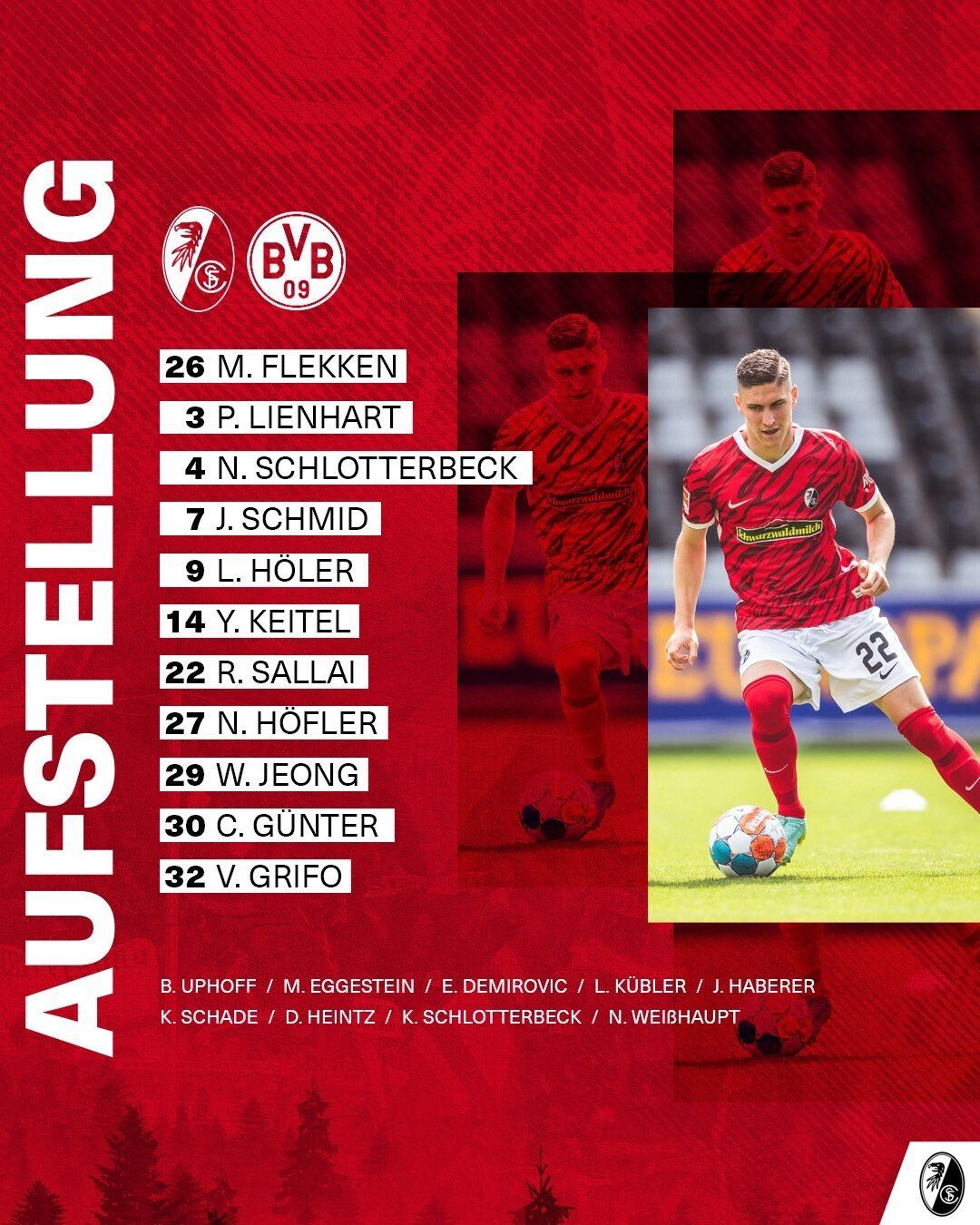 프라이부르크 라인업