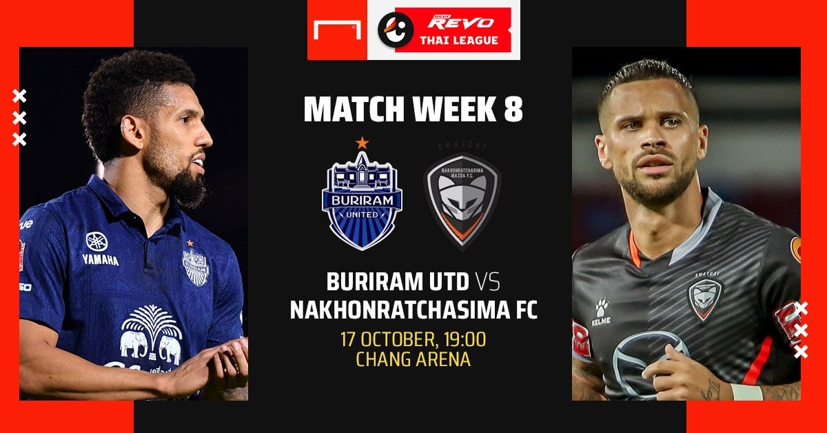 REVO THAI LEAGUE PREVIEW : บุรีรัมย์ ยูไนเต็ด - นครราชสีมา เอฟซี