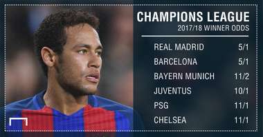 GFX STATS NEYMAR UCL WINNER ODDS