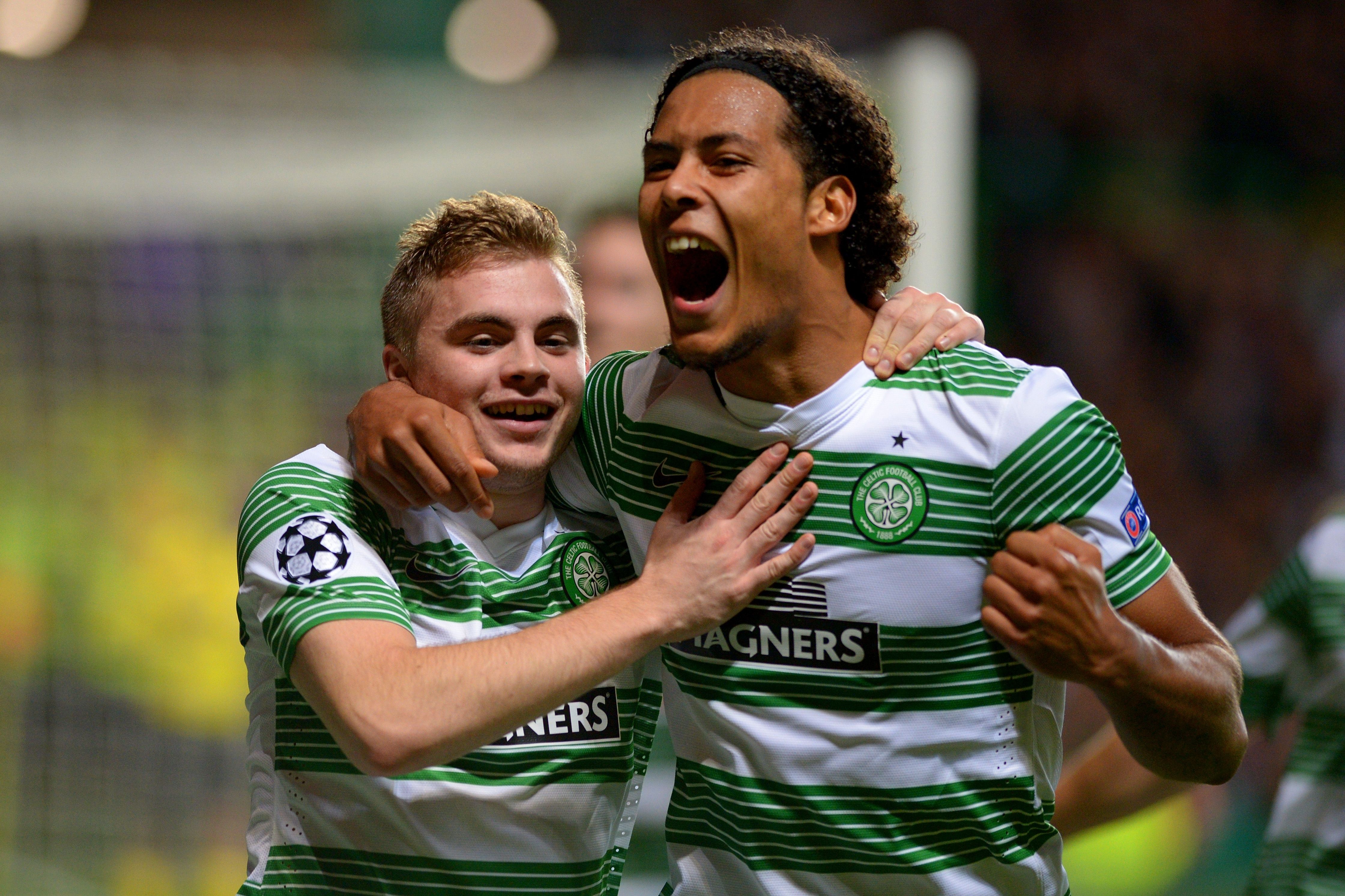 Celtic's Virgil van Dijk