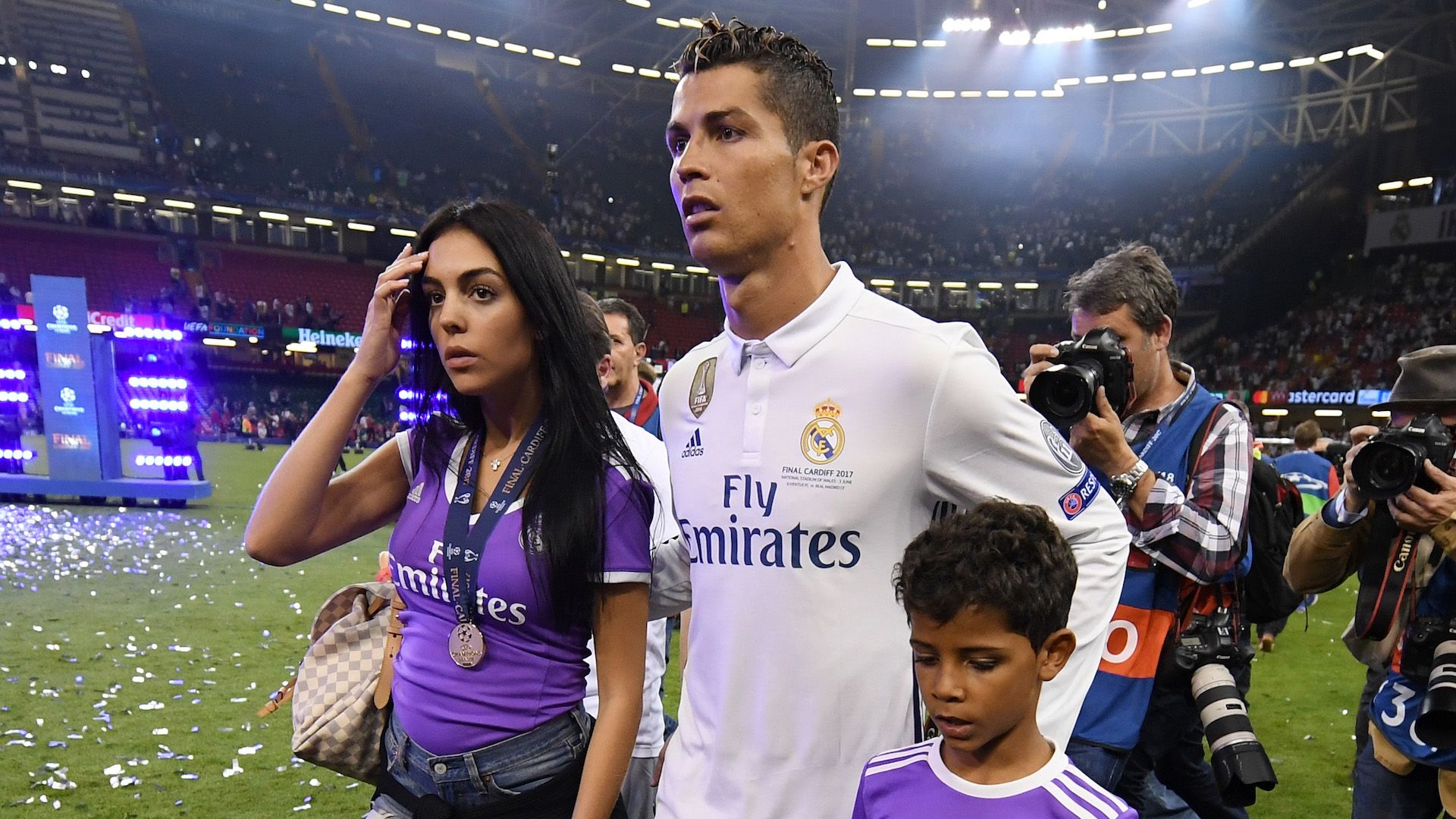 Cristiao Ronaldo hijo Georgina