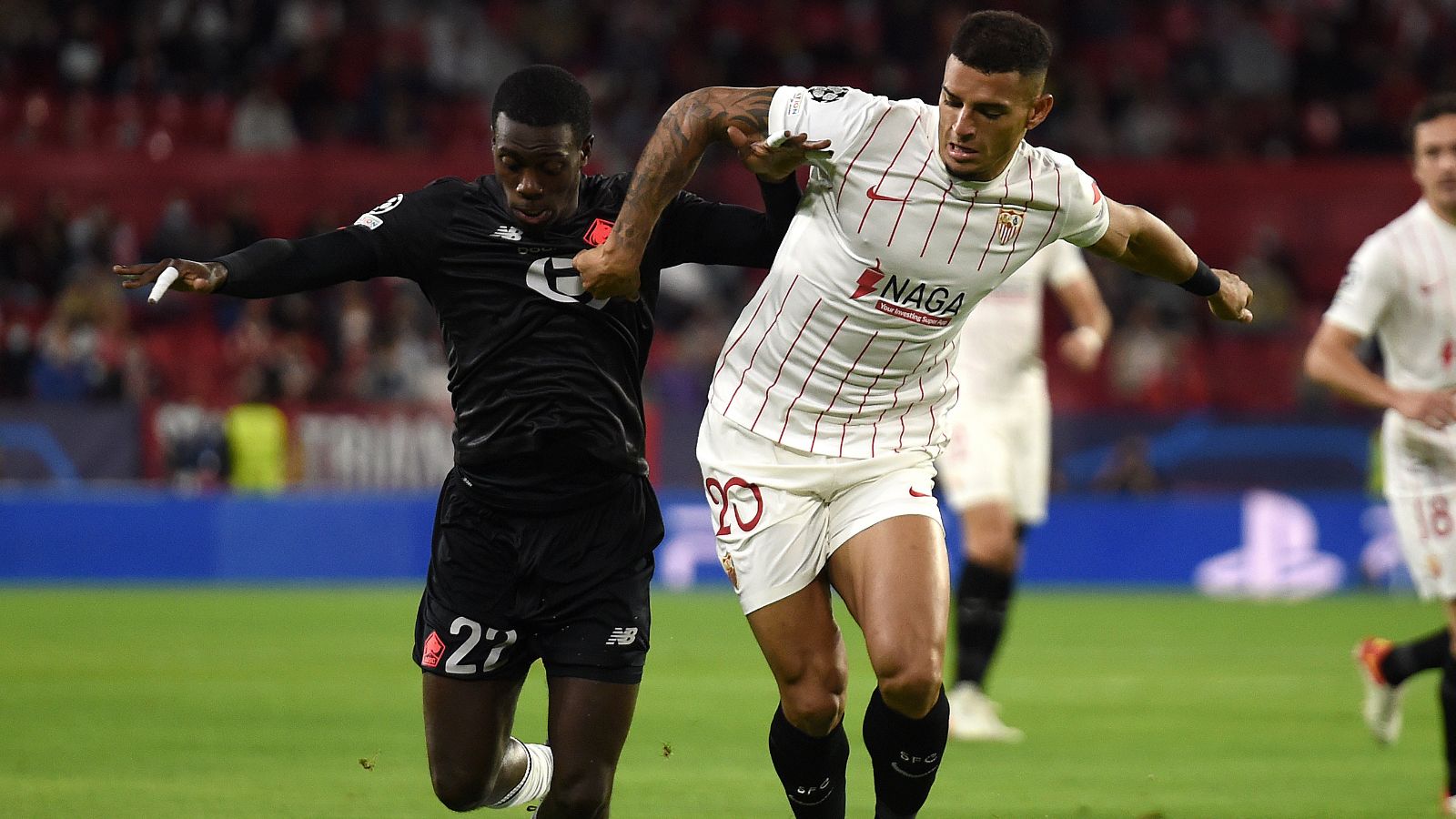 Diego Carlos Sevilla Lille Champions League