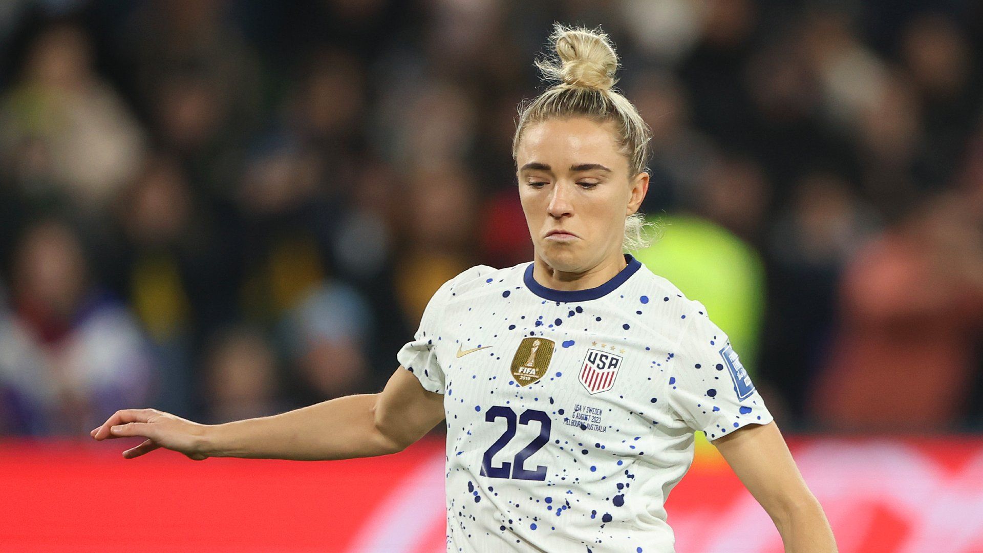 Kristie Mewis USWNT 2023