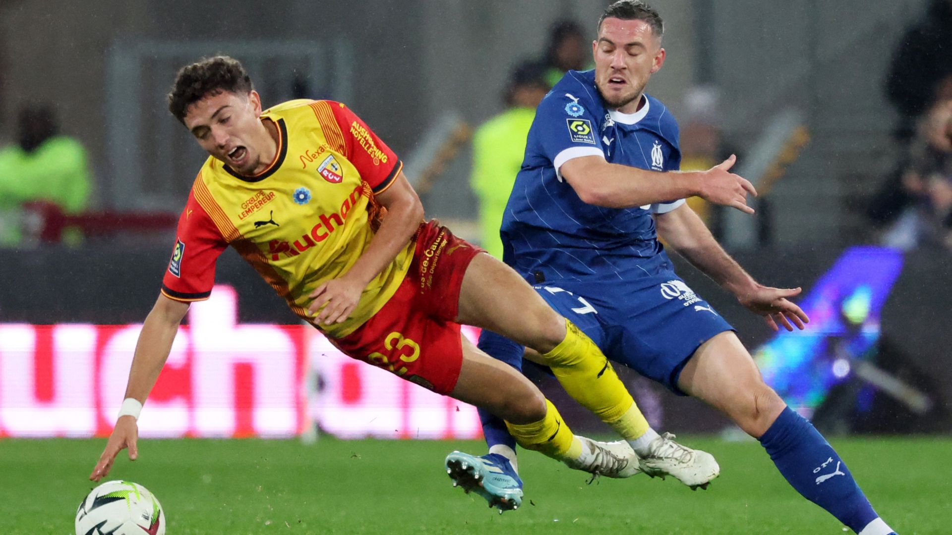 Jordan Veretout Neil El Aynaoui Lens Marseille Ligue 1