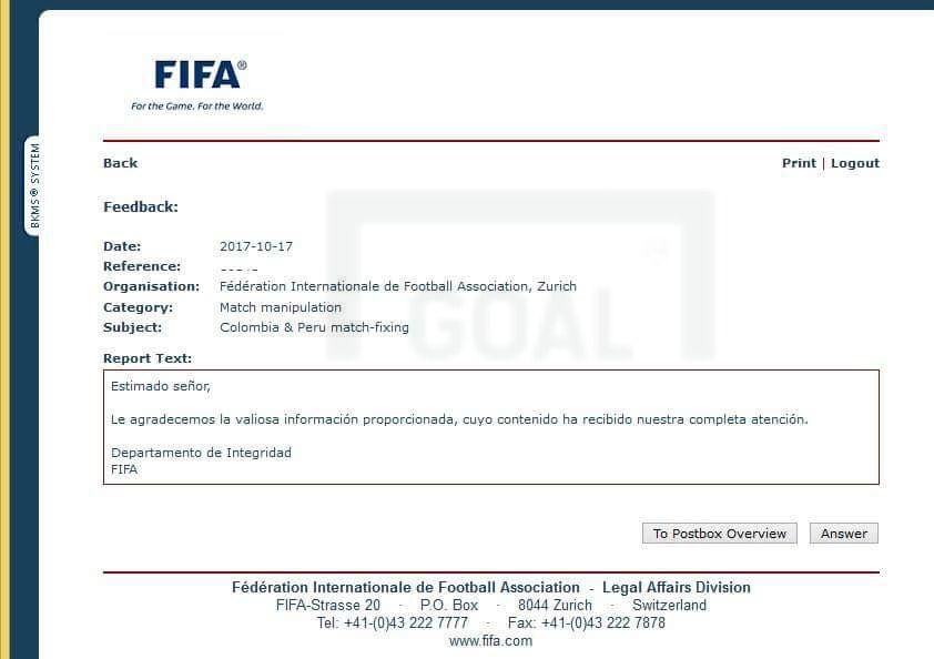 Respuesta de Zúrich EMBED