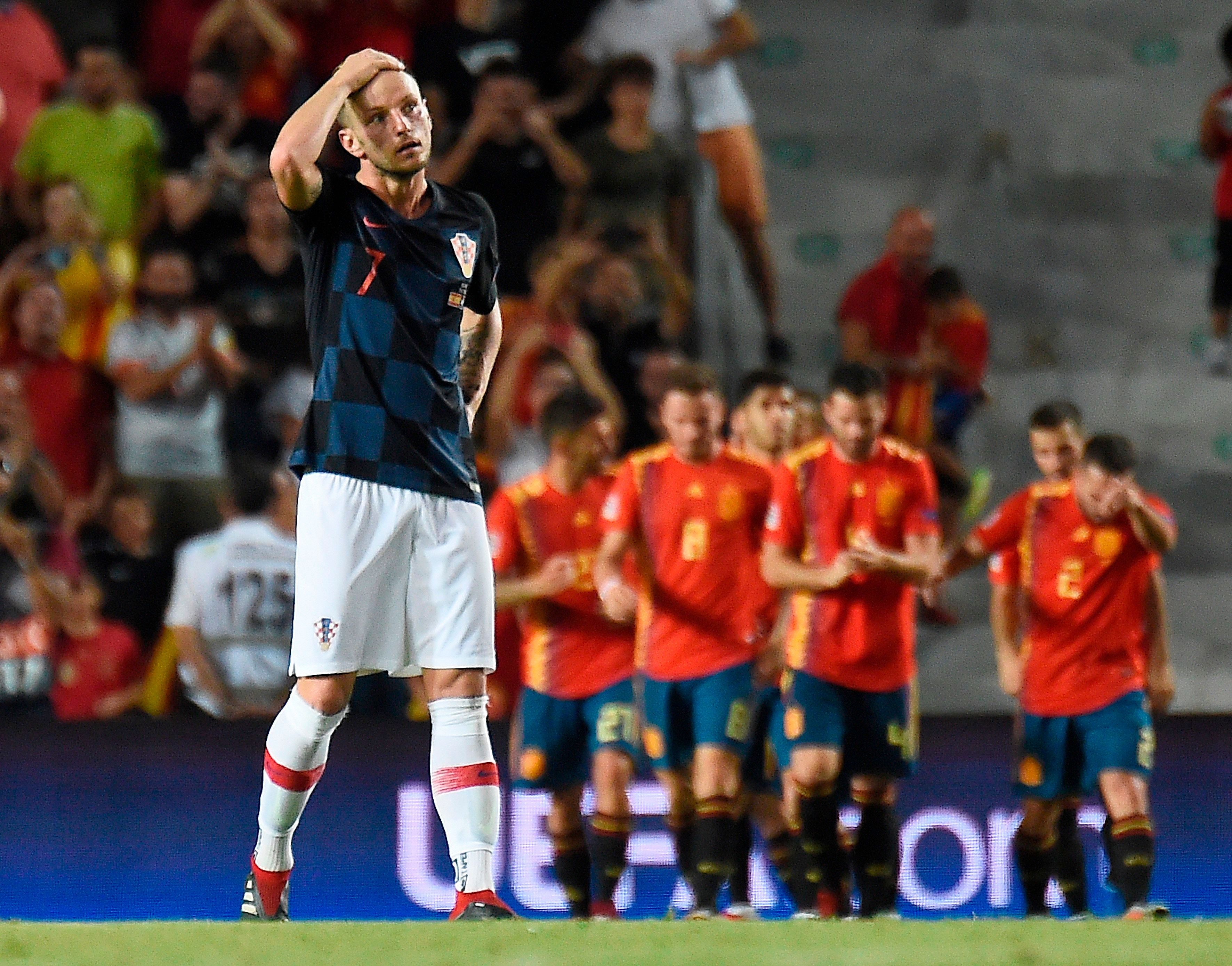 Rakitic vs Spain