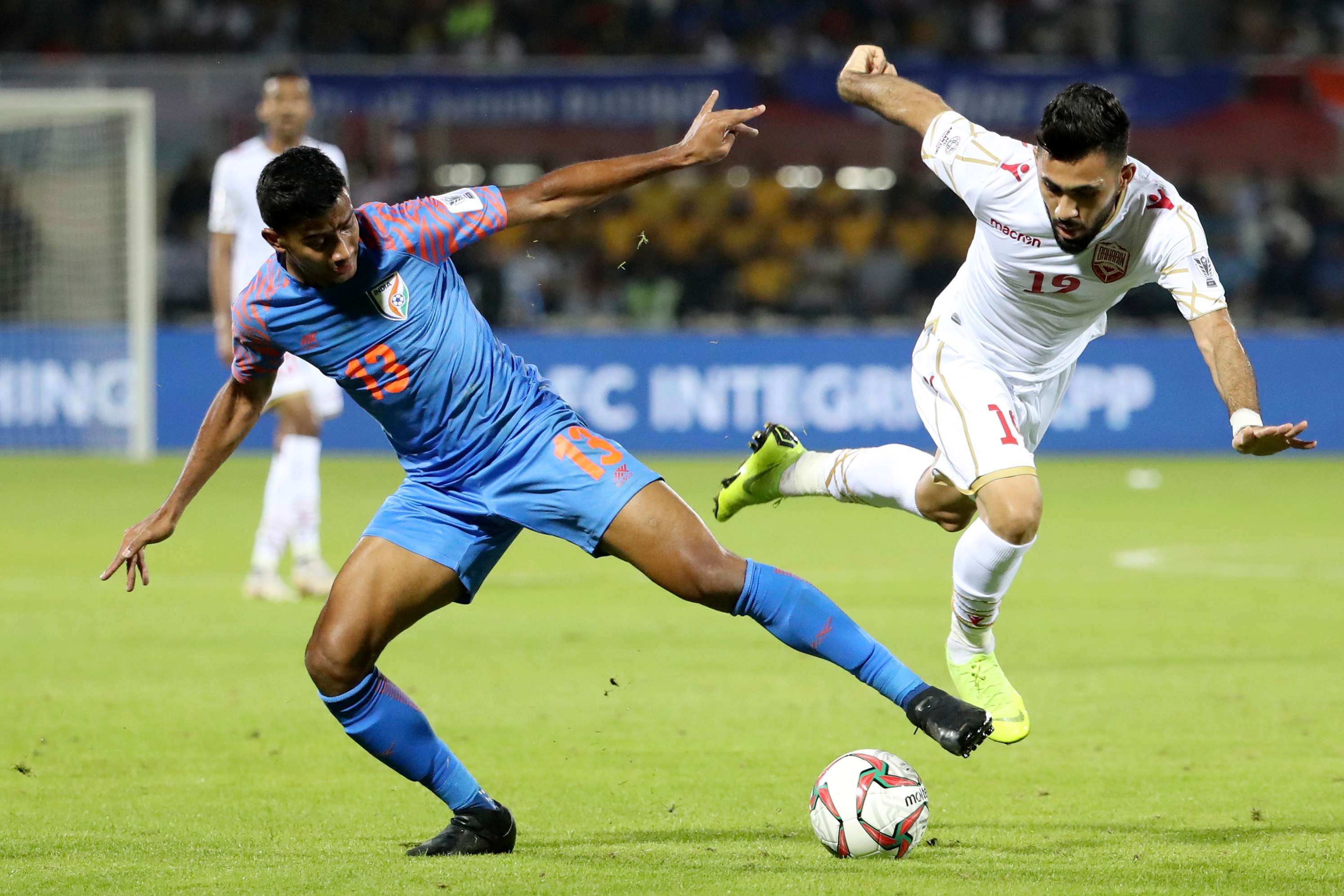 India vs Bahrain Ashique Kuruniyan