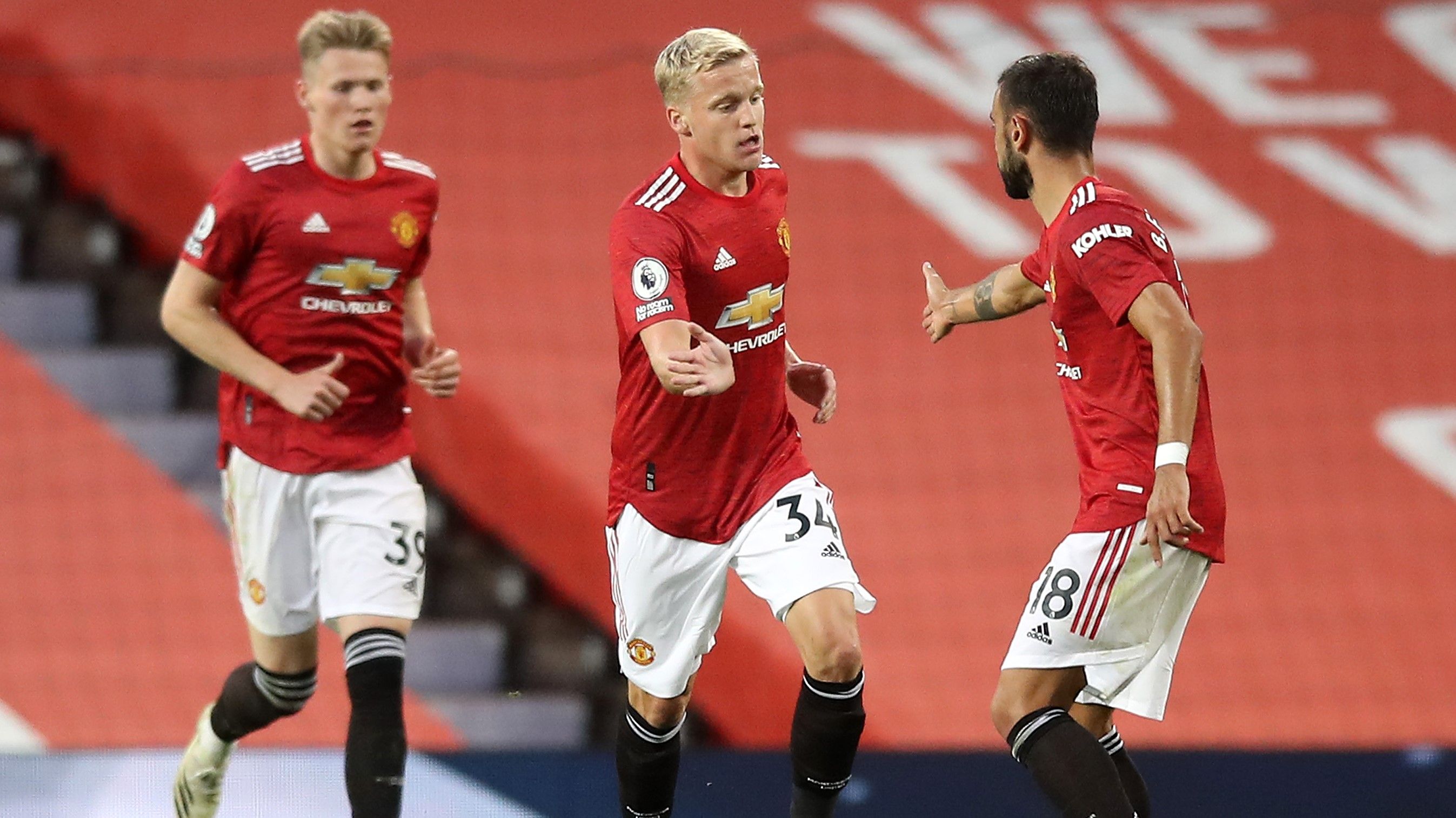 Donny van de Beek Manchester United Crystal Palace