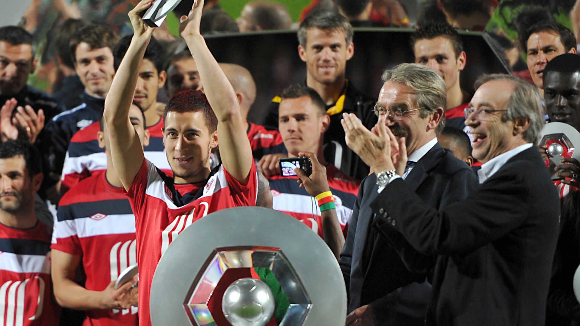 Eden Hazard Lille Ligue 1 title