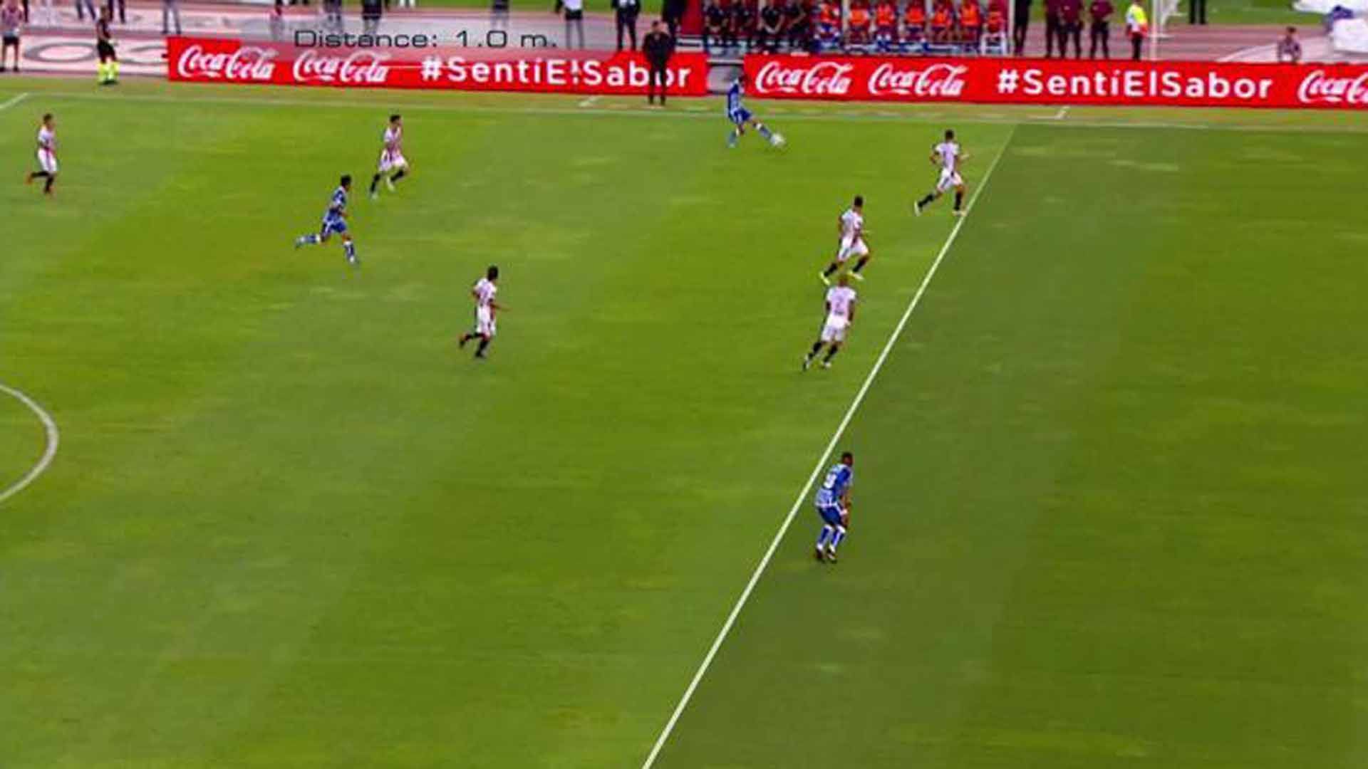 CAPTURA River Godoy Cruz Morro Garcia offside 180218
