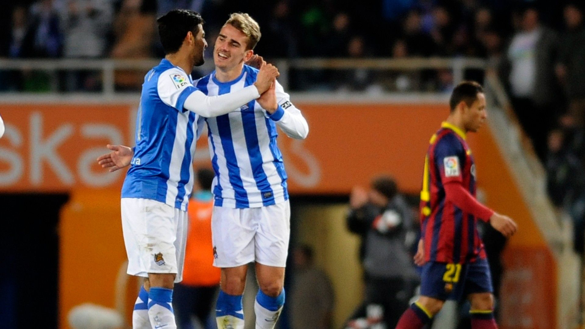 Carlos Vela Antoine Griezmann Real Sociedad 2013-2014