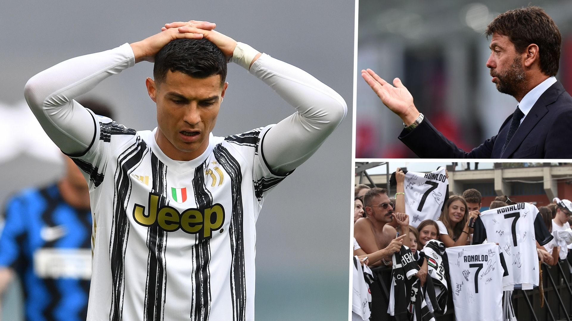 Cristiano Ronaldo Andrea Agnelli Juventus GFX