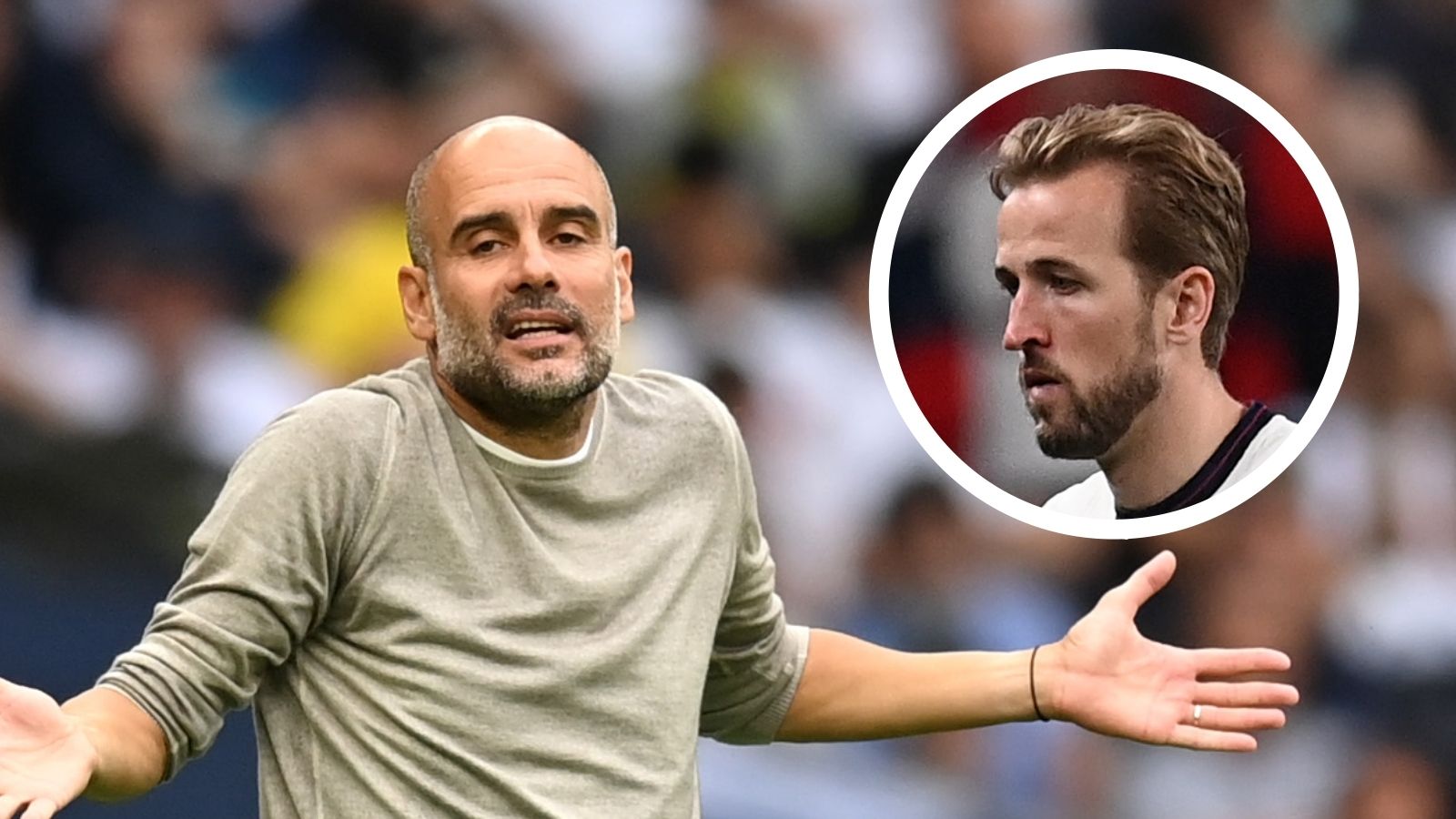 GFX Pep Guardiola Harry Kane