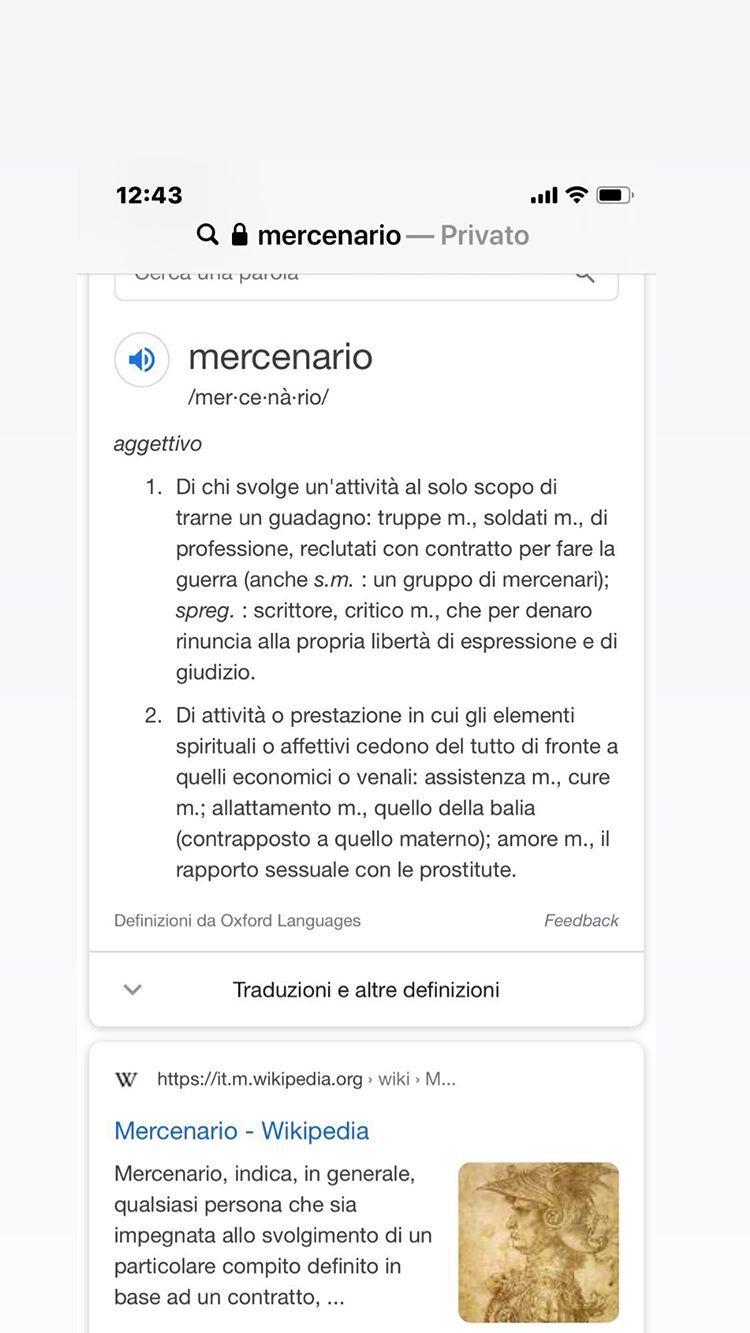 Pulcinelli IG story vs. Ardemagni