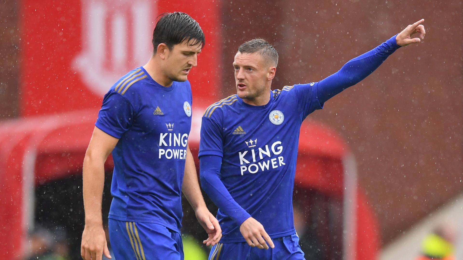 Harry Maguire & Jamie Vardy