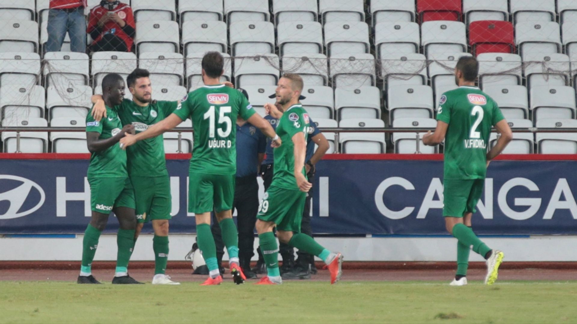 Konyaspor Antalyaspor Gol Sevinc