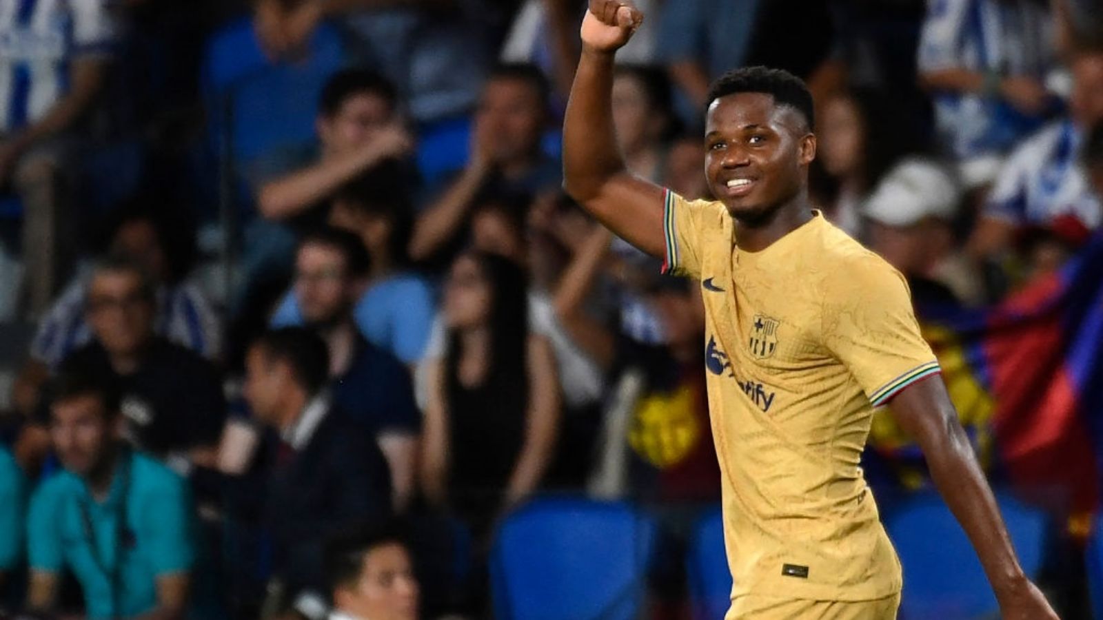 Ansu Fati, Real Sociedad vs. Barcelona