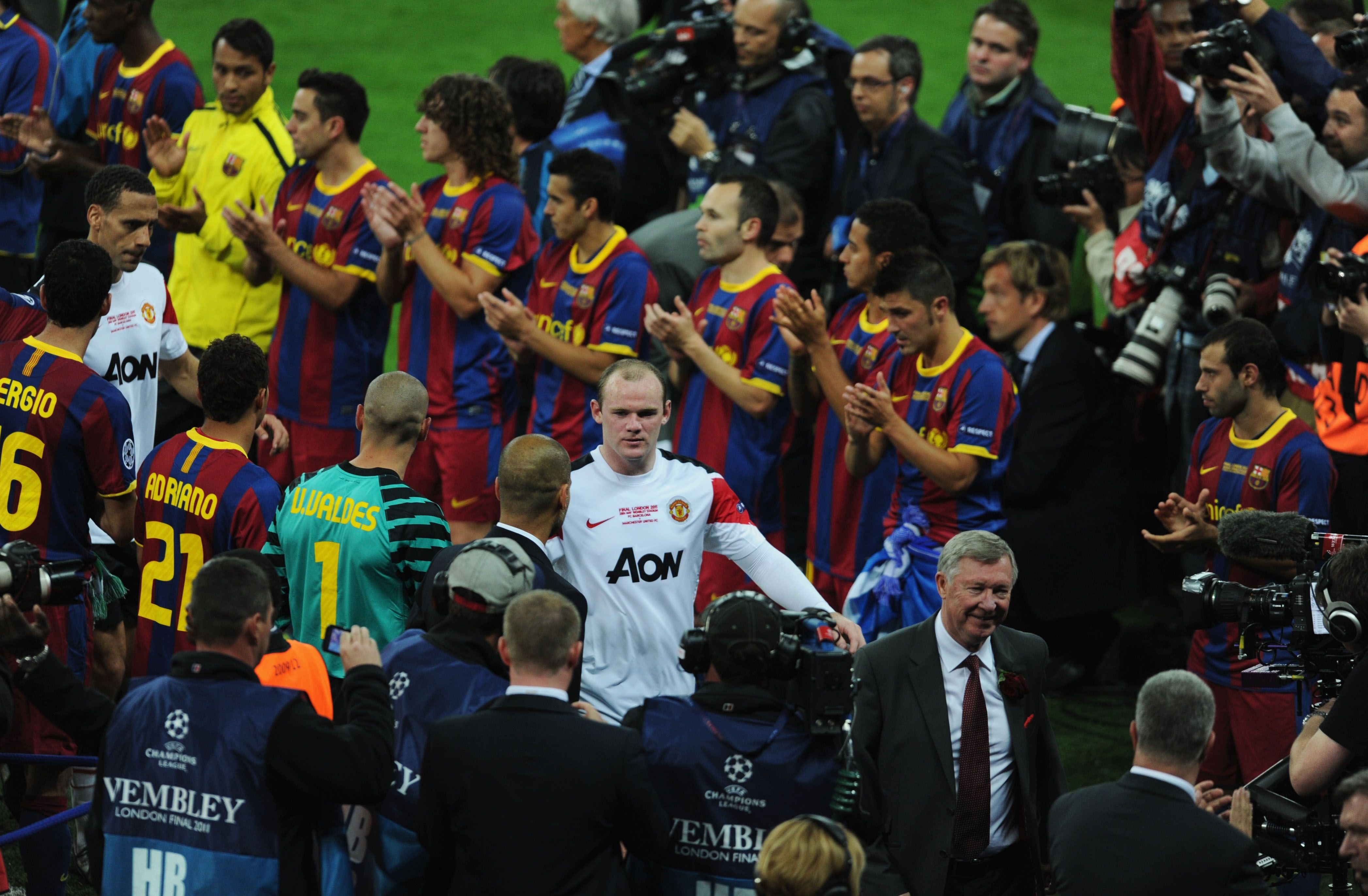 Wayne Rooney VS Barcelona