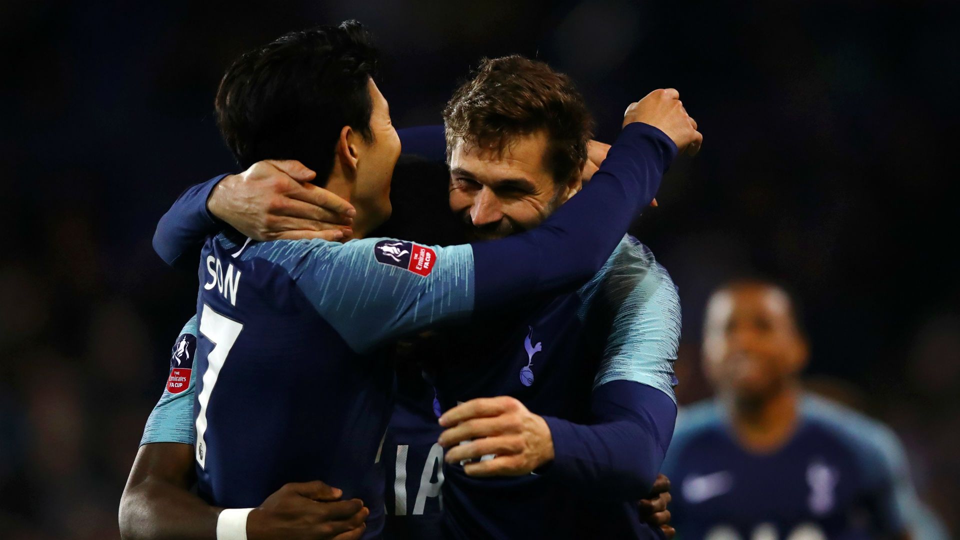Fernando Llorente Heung Min Son Tottenham Tranmere