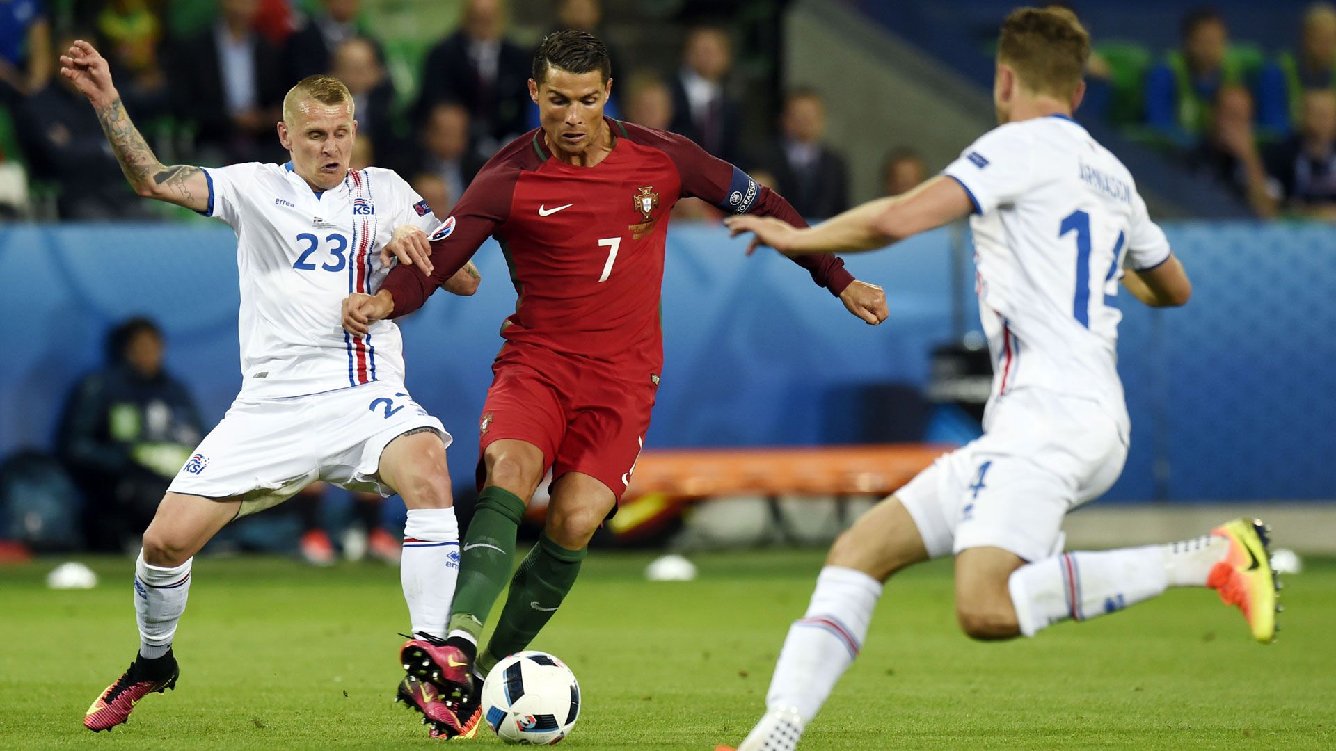 Cristiano Ronaldo Portugal Iceland Island EM 14062016
