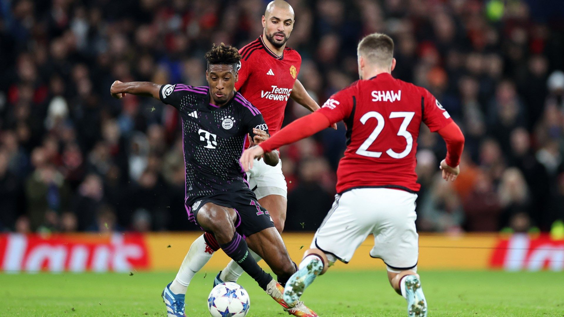 Kingsley Coman Bayern Champions League 12122023