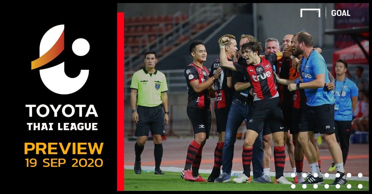 TOYOTA THAI LEAGUE PREVIEW : นัดที่ 6 (วันเสาร์ที่ 19 กันยายน 2020)