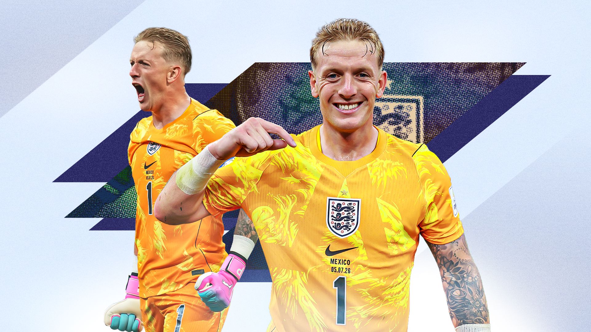 Jordan Pickford England GFX