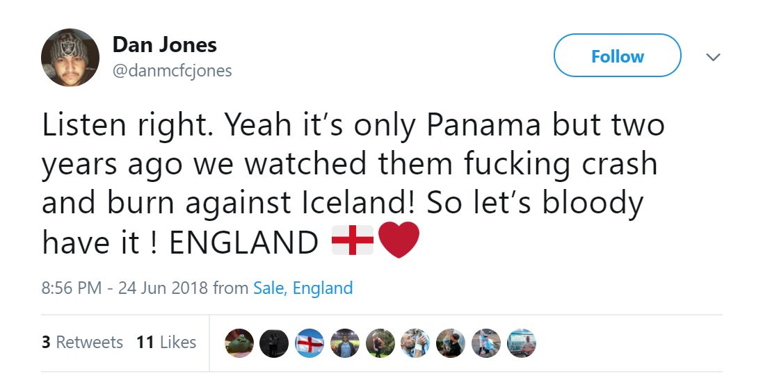Reactions England 6-1 Panama